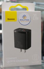 Baseus Compact Fast Charger Fast Charging Wall Charger U+C 20W - Image 3