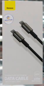 Baseus Tungsten Gold 100W 1m Type-C to Type-C Fast Charging Data Cable - Image 4