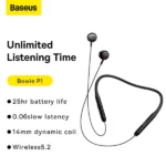 Baseus Bowie P1 Neckband Earphone Bluetooth 5.2 - Image 6
