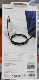 Baseus Tungsten Gold 100W 1m Type-C to Type-C Fast Charging Data Cable - Image 5
