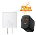 Baseus Compact Fast Charger Fast Charging Wall Charger U+C 20W - Image 2
