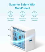 Anker 20W USB C Fast Wall Charger with Type C to C Cable - Image 3