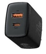 Baseus Compact Fast Charger Fast Charging Wall Charger U+C 20W