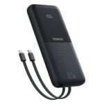 Baseus 20000mAh 22.5W Power Bank with Attached Cable Type-C & Lightning