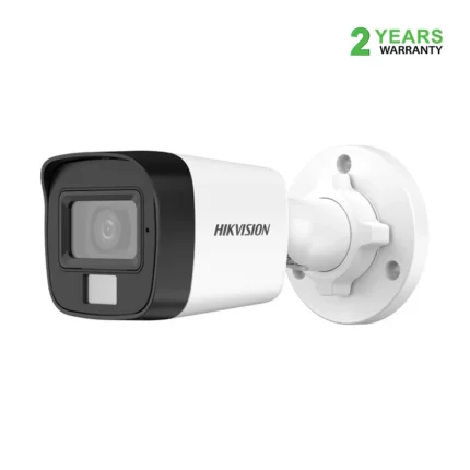 Hikvision DS-2CE16G0T-LPFS (3.6mm) (3MP) 2K Smart Hybrid Light Audio Fixed Mini Bullet CC Camera